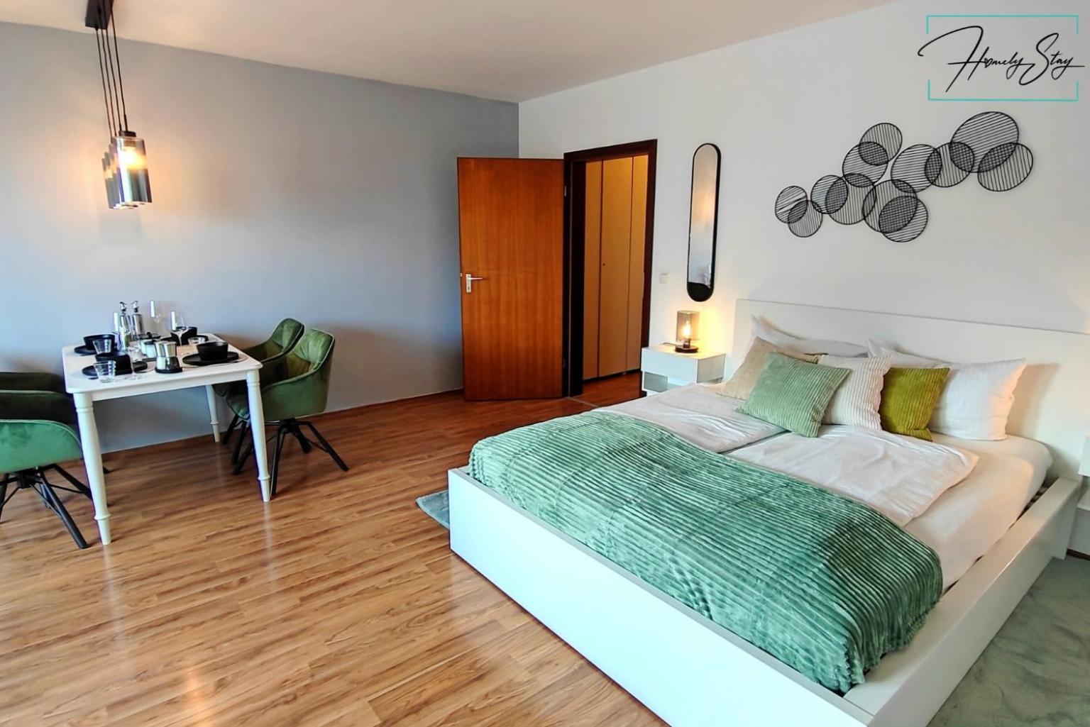 Homely Stay Serenity Greens - Stylisch Studio-Apartment With Kitchen - 10 Min To Central Station, Pet Friendly München Ngoại thất bức ảnh