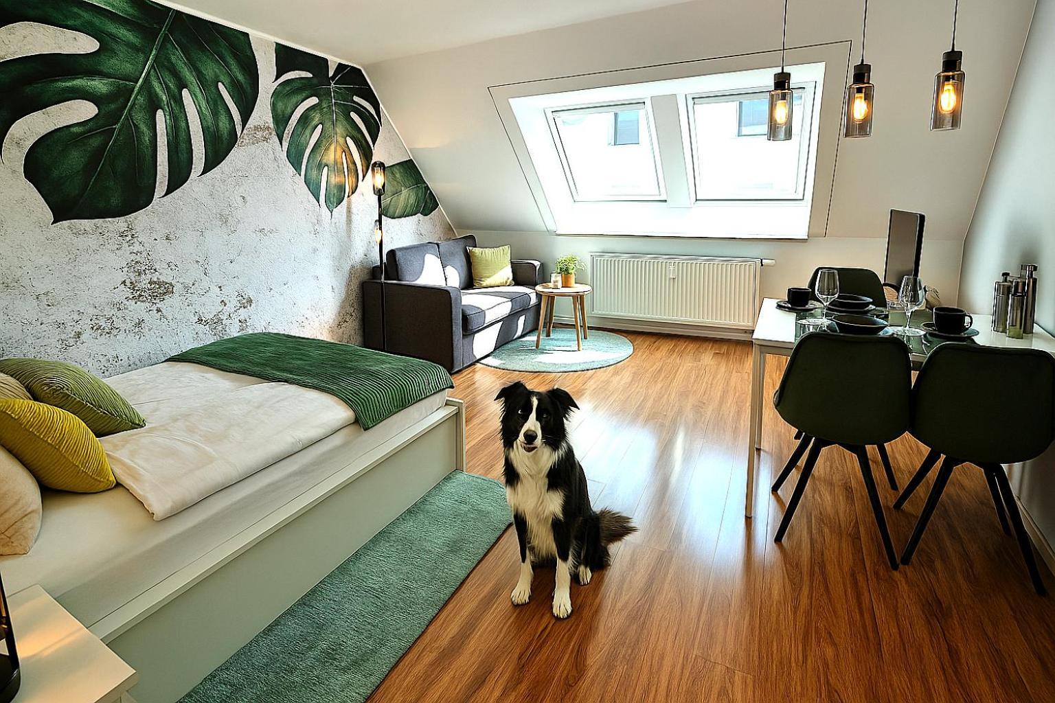 Homely Stay Serenity Greens - Stylisch Studio-Apartment With Kitchen - 10 Min To Central Station, Pet Friendly München Ngoại thất bức ảnh